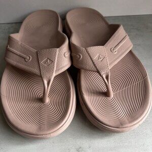 Sperry Windward Float Blush Womens 9 flip flops sandals Pink